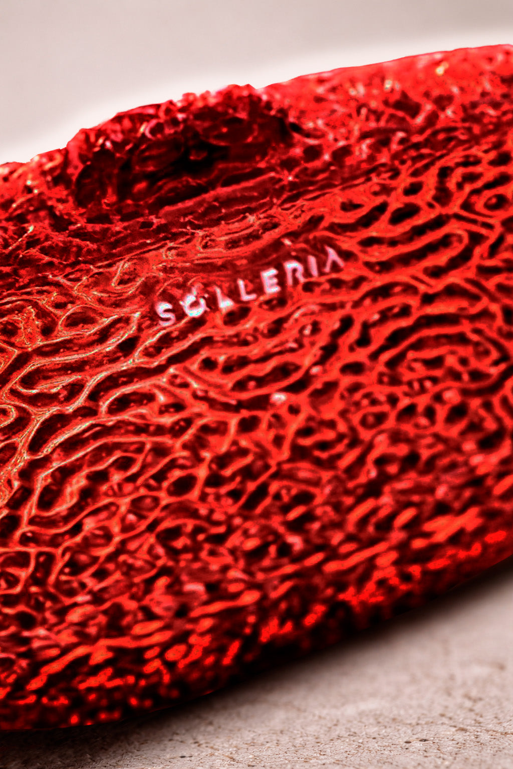 Crystal Clutch — Red Jasper
