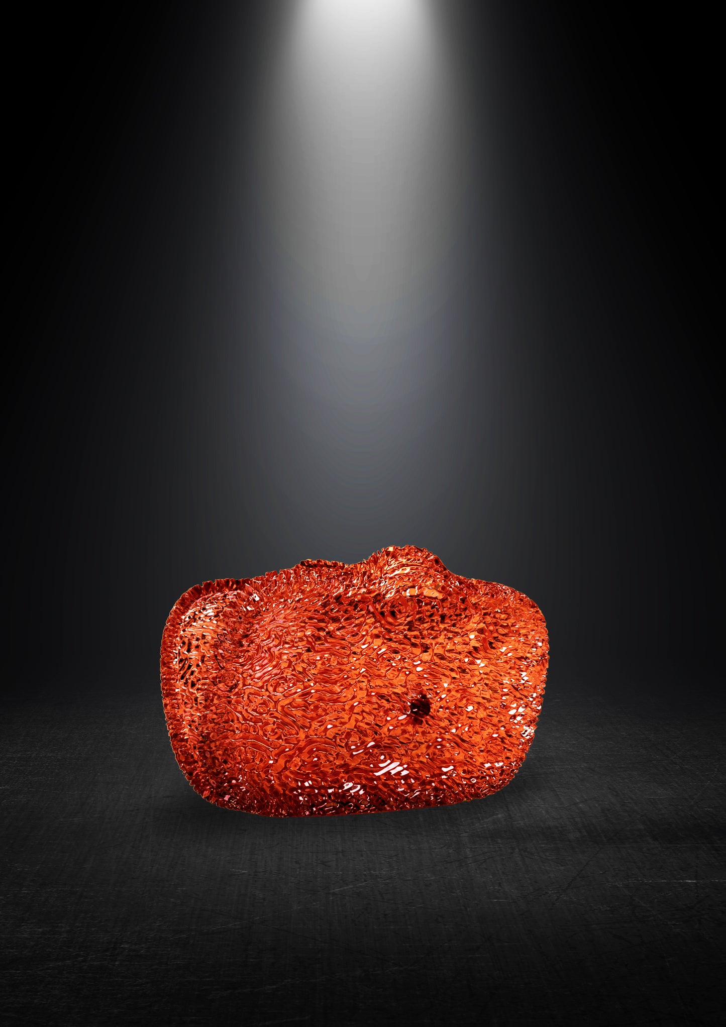Ellipsis Clutch — Red Jasper