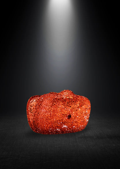 Ellipsis Clutch — Red Jasper